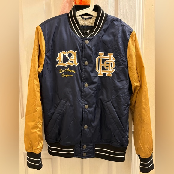 Hollister Cozy Varsity Jacket - Picture 1 of 4